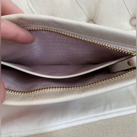 Kate Spade Picnic Perfect Bee Sima Crossbody Clutch Detachable Chain - Picture 8 of 9